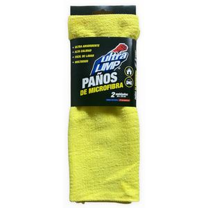 Paño Ultralimp Microfibra 30x30 Cm Pack X2 Unds