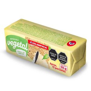 Margarina Olimpica Barra 125 G