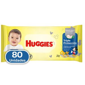 Toalla Húmeda Huggies Limpieza Cotidian X80 Unds