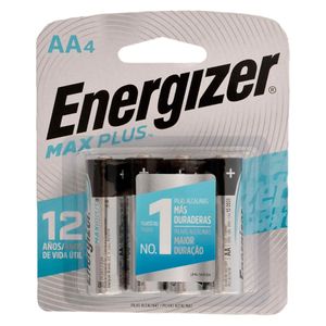 Pila Energizer Max Plus AA X4 Unds