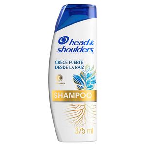 Shampoo Head & Shoulders Crece Fuerte Desde la Raíz 375 Ml