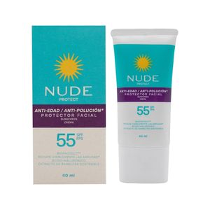 Protector Solar Nude Antiedad Spf55 40ml
