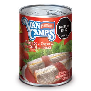 Pescado Van Camp's Cilíndrica 170 G