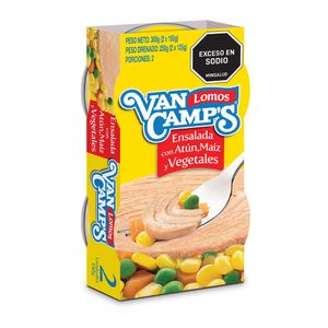 Atún Van Camp's Maíz Vegetales 150 G X2 Unds