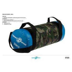 Bolsa De Poder 20Kg Vfpb003 Sportfitness Azul