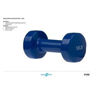 Mancuerna Encauchetada Lb Ha-8011 Sportfitness