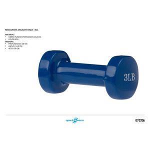 Mancuerna Encauchetada Lb Ha-8011 Sportfitness