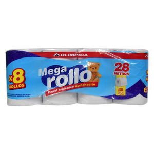 Papel Higiénico Olimpica Triple Hoja 28 Mts X8 Unds