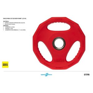 Disco Para Set De Body Pump Kg Pl-R-303 Sportfitness