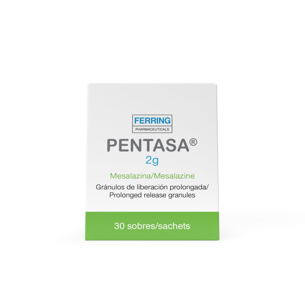 PENTASA 2 G GRANULOS DE LIBERACIÓN PROLONGADA CAJA X 30 SOBRES