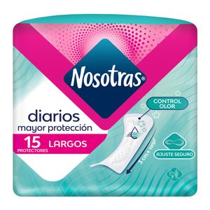 Protector Nosotras Diario Largo X15 Unds
