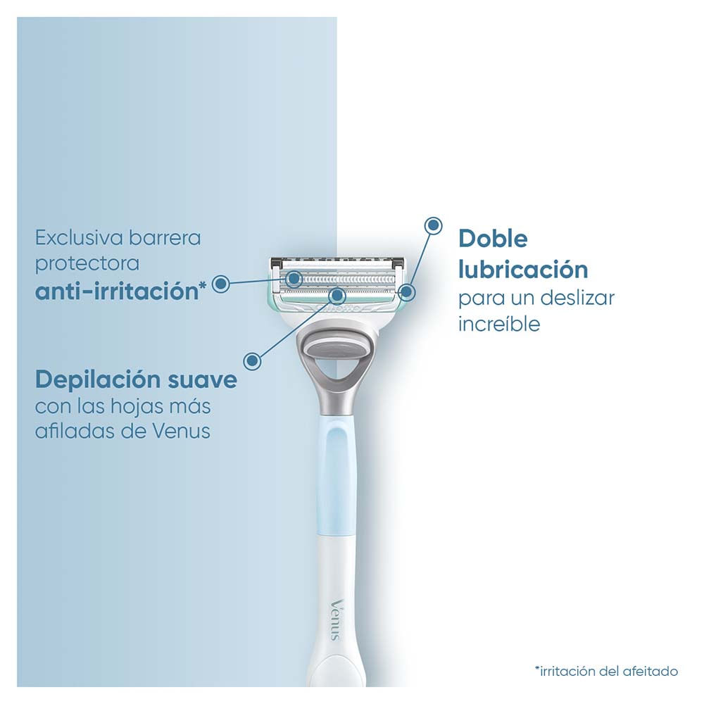 Maquina Para Afeitar Gillette Venus Especial Para Área Íntima ud - Main Image