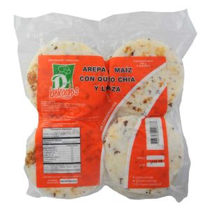 Arepa Deli Bokados De Maíz Con Queso Chía Y Linaza 880 G