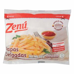 Papas Zenú Delgadas 500 G