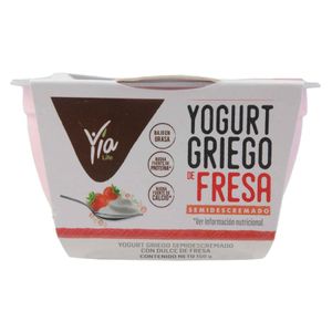 Yogurt Yia Life Griego Fresa 150 G