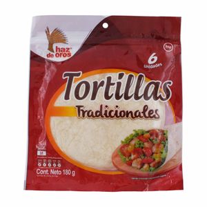 Tortilla Haz De Oros Tradicionales 180 G X6 Unds