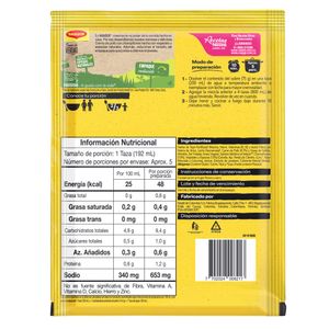 Crema Maggi Pollo con Champiñones 75 G