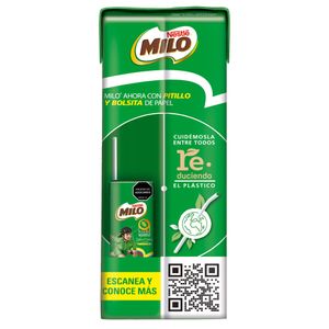 Leche Malteada MILO en cajita x 180mL