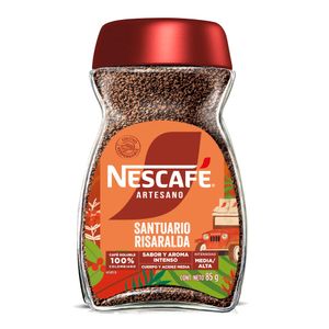 Café instantáneo NESCAFÉ ARTESANO Santuario Risaralda x 85g