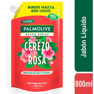 Jabon Liquido Manos Palmolive Flor de Cerezo & Rosa 800ml