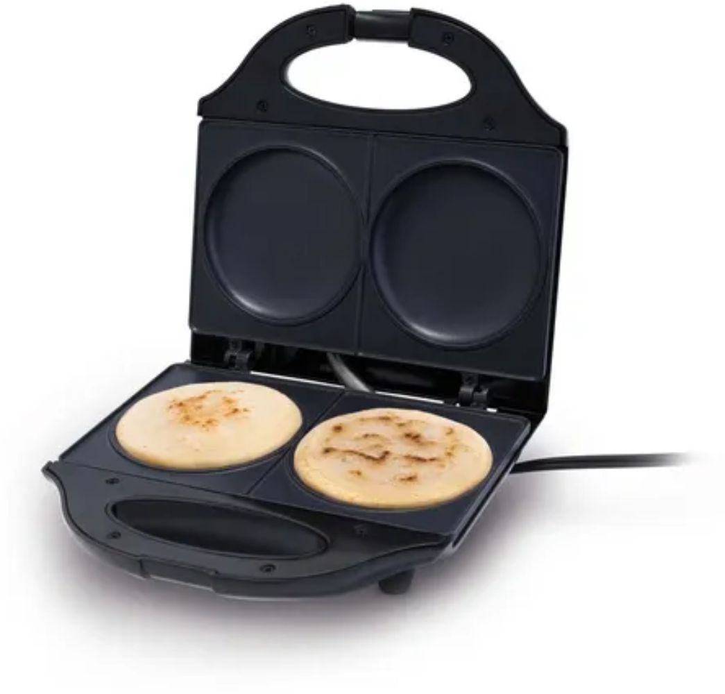 Maquina Para Hacer Arepas - Arepa Maker Home Elements Negra - Olímpica