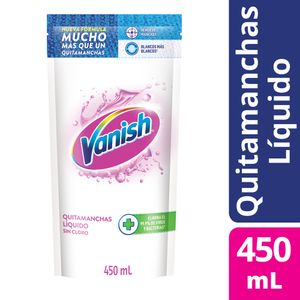 Quita Manchas Vanish Líquido Blanco 450 Ml