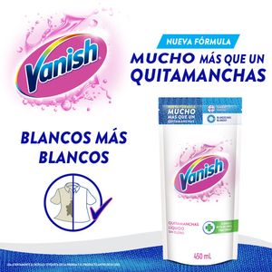 Quita Manchas Vanish Líquido Blanco 450 Ml