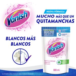 Quita Manchas Vanish Líquido Blanco 800 Ml