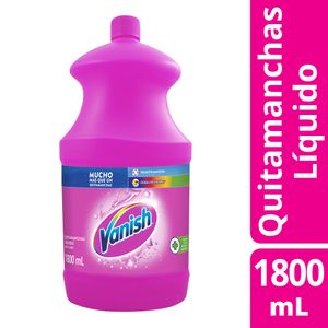 Quita Manchas Vanish Líquido Rosa 1800 Ml