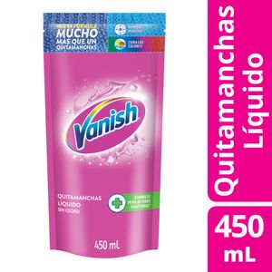 Quita Manchas Vanish Líquido Rosa 450 Ml
