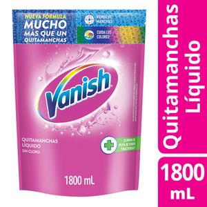 Quita Manchas Vanish Líquido Rosa 1800 Ml