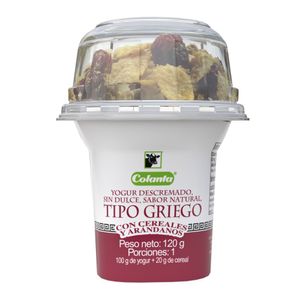 Yogurt Colanta Cereales 120 G