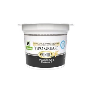 Yogurt Colanta Griego Descremado Vainilla 125 G