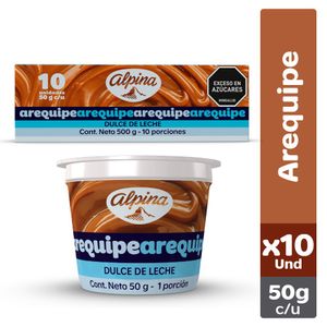 Arequipe Alpina 50 G X10 Unds