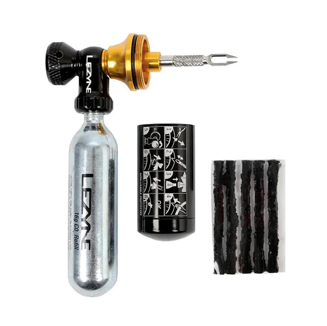 Lezyne Tubeless Co2 Blaster-black W/2 20g Co2 Cartridge - Olímpica