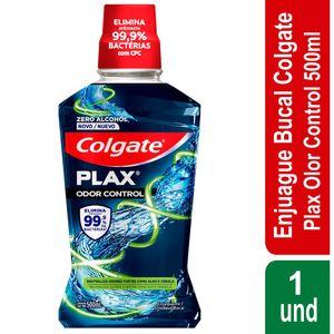 Enjuague Bucal Colgate Plax Odor Control 500 Ml