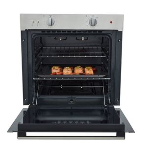 Horno de Empotrar Haceb Tandoori Mixto Gas Natural 60 Cm Inoxidable Negro