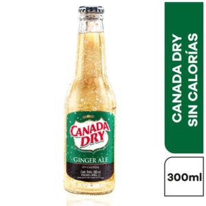 Soda Canada Dry Cero Ginger Ale 300 Ml