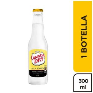 Agua Tónica Canada Dry sin Calorías 300 Ml