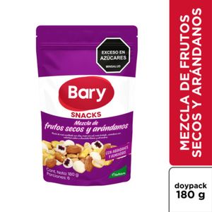 PBOCA BARY MEZCL FRUTOS SECOS 180gr