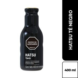 Té Hatsu Negra Jugo de Limón 400 Ml