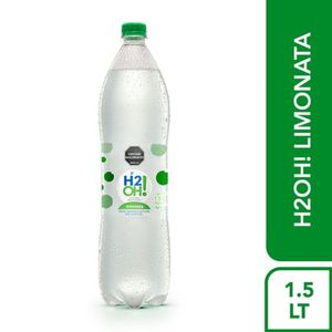 Agua Saborizada H2Oh con Gas Limonata 1,5 Lt
