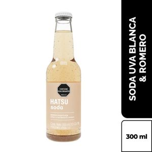 Soda Hatsu Uva Blanca Romero 300 Ml