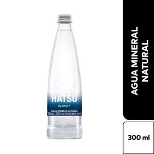 Agua Hatsu Mineral Natural 300 Ml