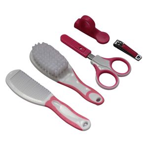 Kit De Aseo Y Limpieza Manicure 5 Piezas Para Bebe Niña