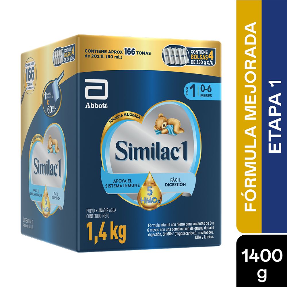 FORM INFANT SIMILAC 1 5HMOS 1400g - Olímpica