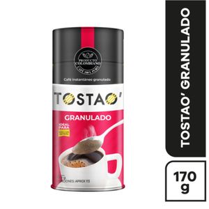 Cafe Tostao Instantáneo Granulado 170 G