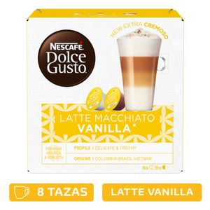 Cápsulas de Café Nescafé Dolce Gusto Latte Macchiato Vainilla 188,4 G