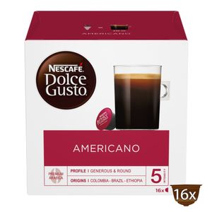 Cápsulas de Café NESCAFÉ DOLCE GUSTO Americano x 128g