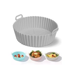 Molde Plato Tapete Silicona Para AirFryer Freidora De Aire